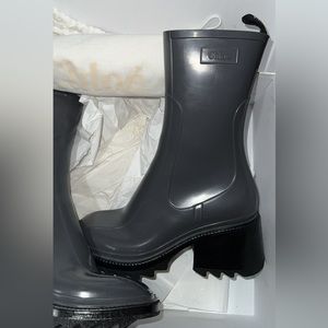 Chloe rain boots worn 4 times.